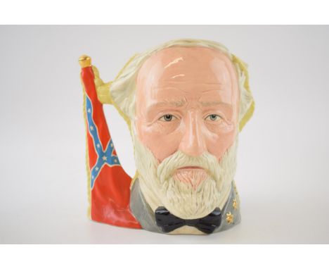 Large Royal Doulton double sided character jug Ulysses S Grant / Robert E Lee D6698.  In good condition with no obvious damag