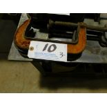 C-Clamps, 6", (3).