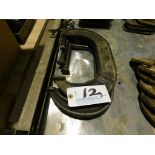 Heavy Duty C-clamps, (3).