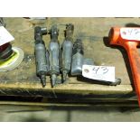Ingersol Rand air tools, (4).