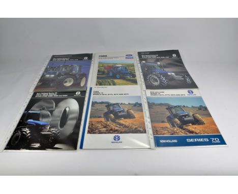 Selection of Ford New Holland Tractor Sales Literature. (6)