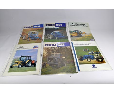 Selection of Ford Tractor Sales Literature. (6)