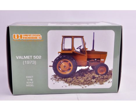 Universal Hobbies 1/16 Valmet 502 Tractor. G to E in Box.