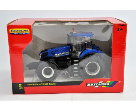 Britains 1/32 New Holland T8.390 Tractor. M in Box (Some light smoke related staining to box). 