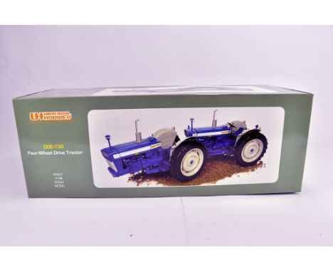 Universal Hobbies 1/16 Doe 130 Tractor. M in Box (Some light smoke related staining to box). 
