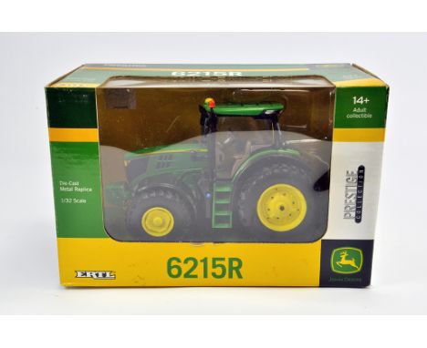Britains Ertl 1/32 John Deere 6215R Tractor. Prestige Edition. M in Box (Some light smoke related staining to box). 
