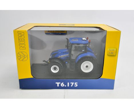 Universal Hobbies 1/32 New Holland T7.175 Tractor. M in Box (Some light smoke related staining to box).  