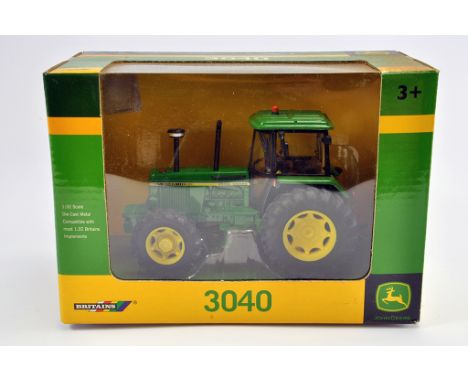 Britains 1/32 John Deere 3040 Tractor. M in Box (Some light smoke related staining to box). 