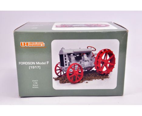 Universal Hobbies 1/16 Fordson Model F Tractor. M in Box (Some light smoke related staining to box). 