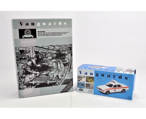 Corgi Vanguard Diecast comprising classic mini set plus one other. M in Boxes. (2)