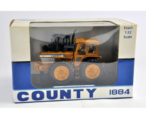 Scarce Universal Hobbies 1/32 County 1884 Tractor. Special Gold Edition. Limited to 10. M in Box (Some light smoke related st