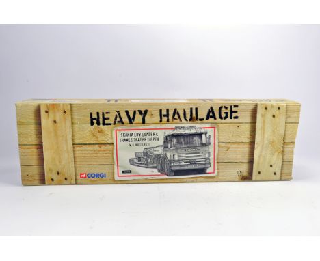Corgi No. 12210 Heavy Haulage Scania Low Loader & Thames tipper. W H Malcolm. NM to M in Box.