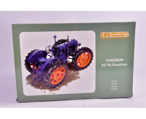 Universal Hobbies 1/16 Fordson Major Roadless Tractor. G to E in Box.