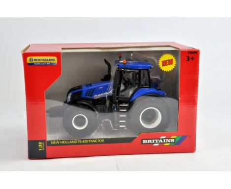 Britains 1/32 New Holland T8.435 Tractor. M in Box (Some light smoke related staining to box). 