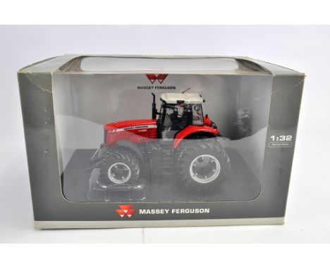 Universal Hobbies 1/32 Massey Ferguson 7499 Tractor. Dual Wheels. M in Box (Some light smoke related staining to box). 