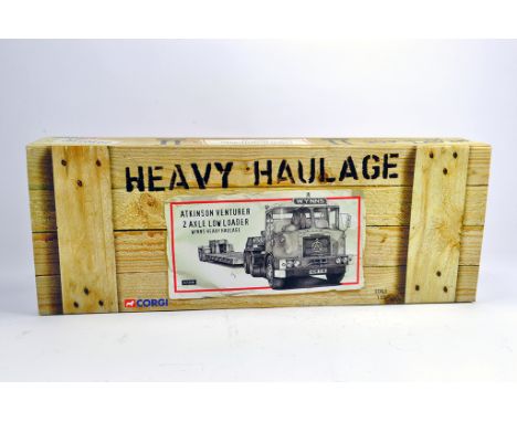 Corgi No. 12506 Heavy Haulage Atkinson Venturer 2 Axle Low Loader. Wynns. NM to M in Box.