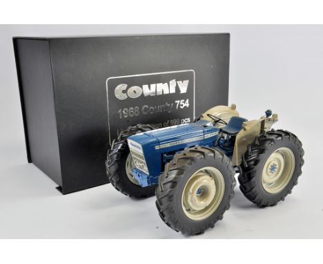 Universal Hobbies 1/16 County 754 Tractor. Special Edition. VG to E in Box (Would benefit from a clean). 