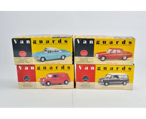 Corgi Vanguard Diecast comprising classic cars. M in Boxes. (4)