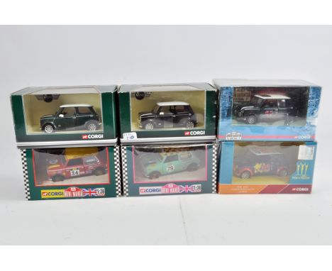 A group of Corgi Diecast Mini Models. Various promotional issues etc. M in Boxes. (6)
