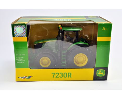 Britains 1/32 John Deere 7230R Tractor. M in Box (Some light smoke related staining to box). 