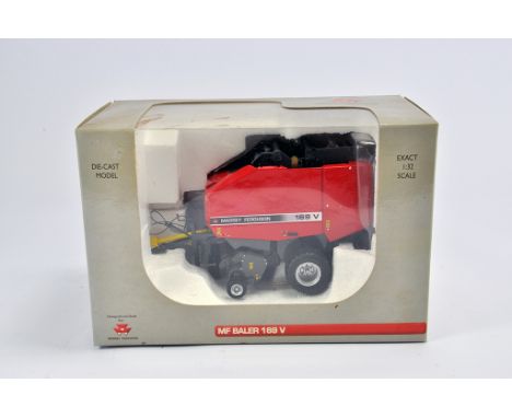 Universal Hobbies 1/32 Massey Ferguson 169V Baler. M in Box (Some light smoke related staining to box). 