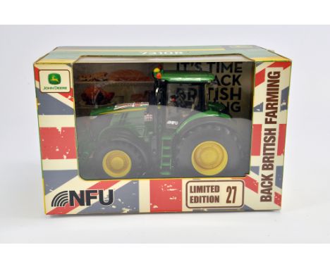 Britains 1/32 John Deere  7310R Tractor. Special NFU Edition. M in Box (Some light smoke related staining to box). 