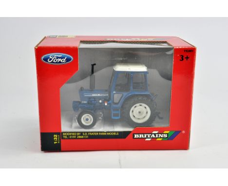 Britains 1/32 Ford 5600 Tractor. Special Code 3 Edition produced by S Frater. M in Box (Some light smoke related staining to 