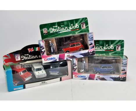 Trio of Italian Job Diecast Mini issues from Corgi. M in Boxes. (3)