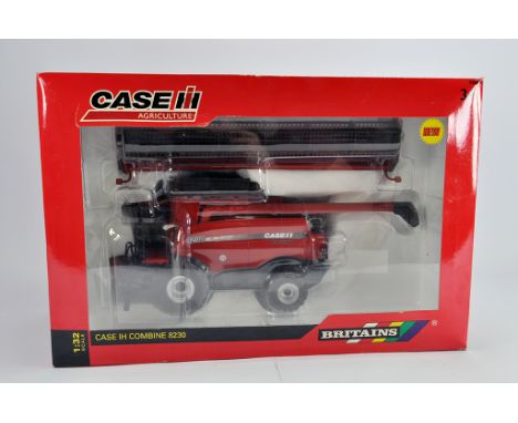 Britains 1/32 CASE IH 8230 Combine. M in Box (Some light smoke related staining to box). 