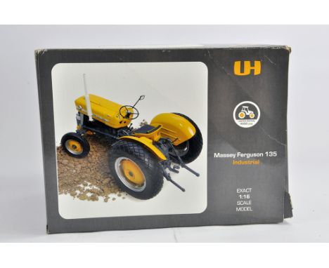Universal Hobbies 1/16 MF135 Industrial Tractor. G to E in Box.