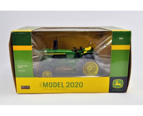Spec Cast 1/16 John Deere Model 2020 Tractor. M in Box (Some light smoke related staining to box). 