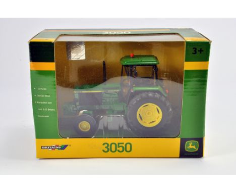 Britains 1/32 John Deere 3050 2WD Tractor. M in Box (Some light smoke related staining to box). 