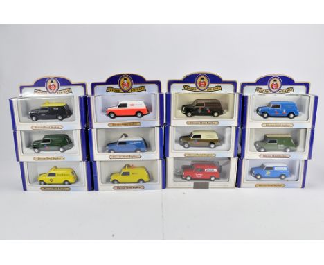 Large group of promotional diecast comprising impressive Mini Van assortment. M in Boxes. (12)