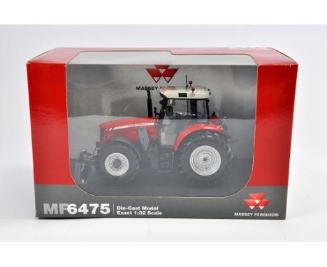 Universal Hobbies 1/32 Massey Ferguson 6475 Tractor. M in Box (Some light smoke related staining to box). 