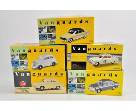 Corgi Vanguard Diecast comprising classic car issues. M in Boxes. (5)