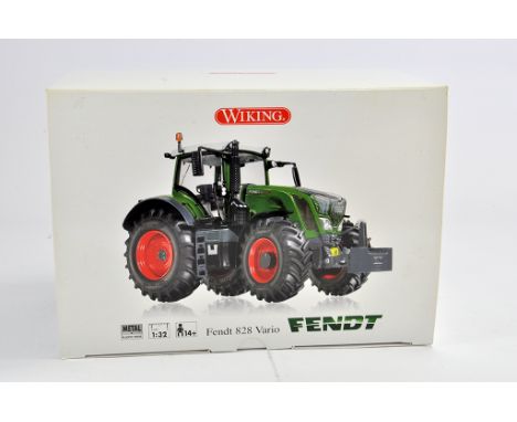 Wiking 1/32 Fendt 828 Vario Tractor. M in Box (Some light smoke related staining to box). 