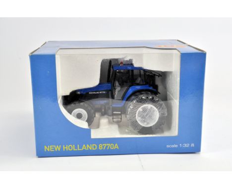 ROS 1/32 New Holland 8770A Tractor on Duals. M in Box (Some light smoke related staining to box). 