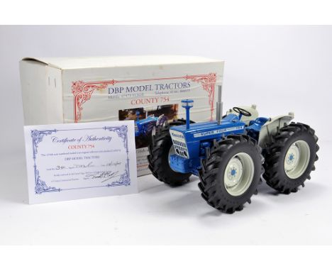 DBP Models 1/16 County 754 Super Four Tractor. Supreme detail. Hand Built from Scratch. Limited to 200 pcs. 
