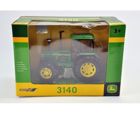 Britains 1/32 John Deere 3140 4WD Tractor. M in Box (Some light smoke related staining to box). 