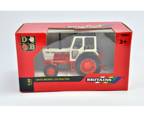 Britains 1/32 David Brown 1210 Tractor. M in Box (Some light smoke related staining to box). 