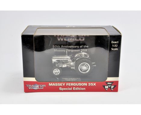 Universal Hobbies 1/32 Massey Ferguson 35X Tractor. Special Edition for Tractorworld. M in Box (Some light smoke related stai