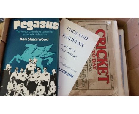 CRICKET, brochures & programmes, inc. News Chronicle Ashes Reports 1953, 1954/5 & 1956, Picture Post Book of the Tests (3), I