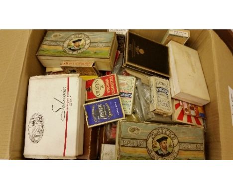 EPHEMERA, selection, inc. cigar bands (with album), aircraft spotter cards, jig-saw puzzles, cigarette packets, playing cards