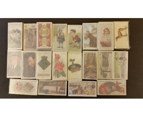 MIXED, complete (20), inc. Players (10), Military Head-Dress, Gilbert & Sullivan, Cycling, Curious Beaks; Wills (6), Railway 