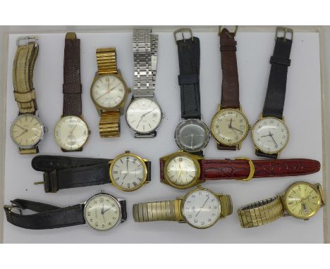 Watches including Sekonda, Posor, Ingersoll, Cortébert, Avia and Timex