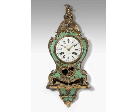 Pendule "L'Indien"Paris, um 1760, Louis XV. Auf dem Zifferblatt und der Werkplatine signiert "Gudin à Paris"(Jacques Jérôme G