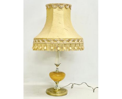 A tall vintage table lamp. Base measures 42cm 