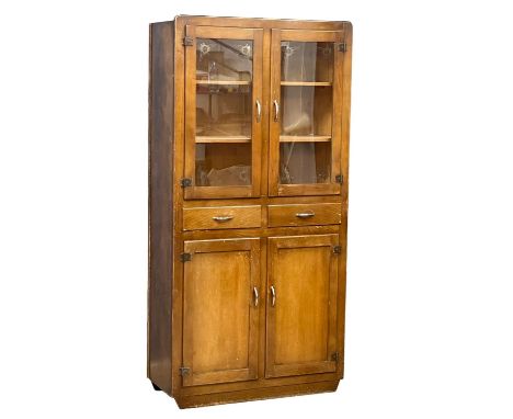 A 1950’s vintage kitchen cabinet. 91x37x183cm 