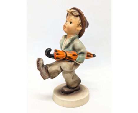 A Goebel pottery figure, "Globe Trotter." 13.5cm 