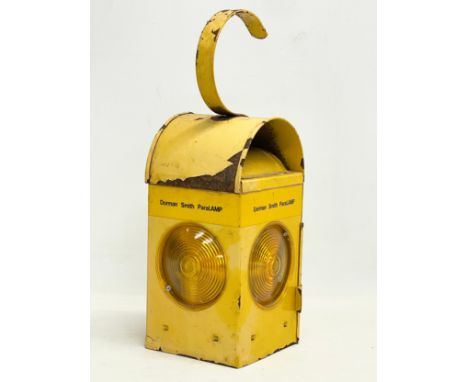 A vintage road lamp. 43cm 